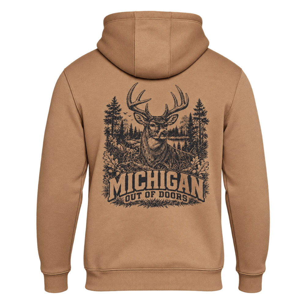 Michigan Out Of Doors Hunting Collection Deer Hoodie