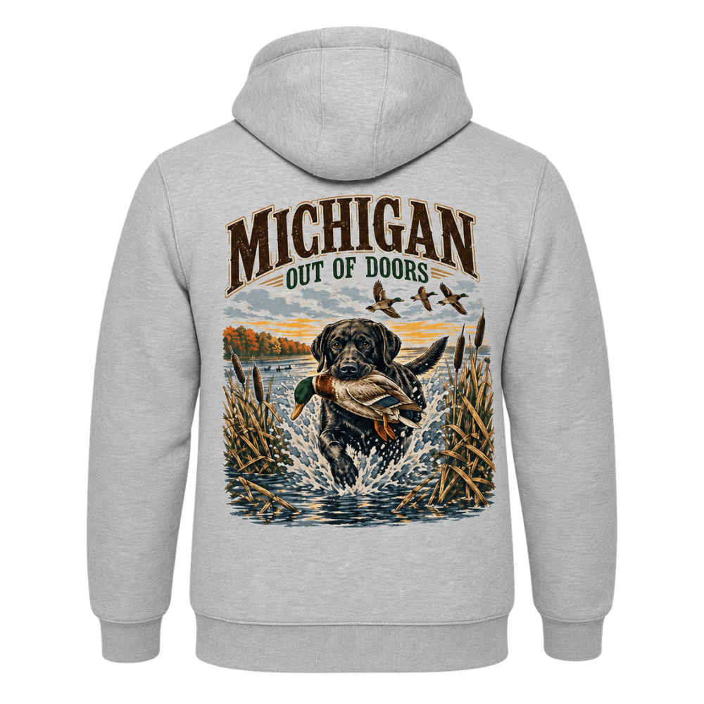 Michigan Out Of Doors Hunting Collection Duck Hoodie